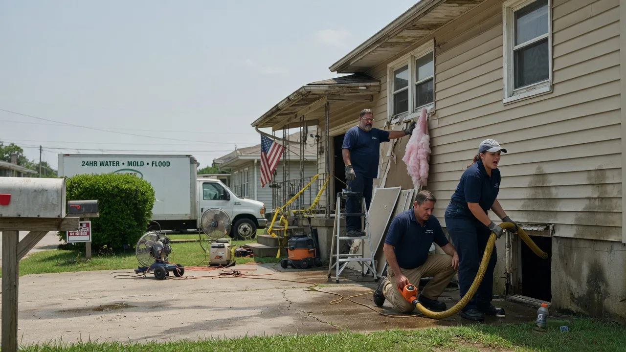 Water Damage Repair in Brookesmith, TX near me